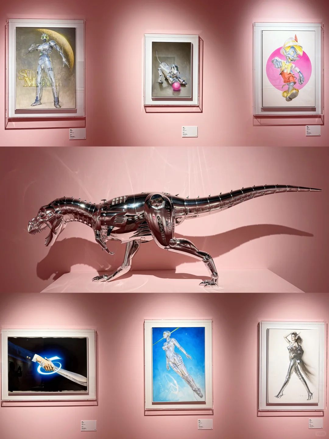 深圳探展｜近距离看空山基原作美到窒息！