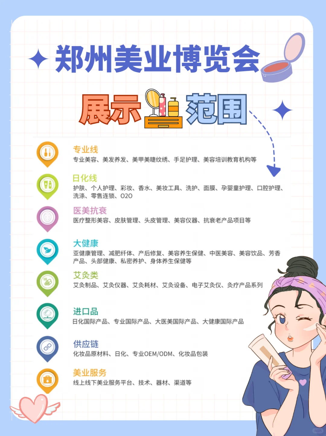 ?【2025郑州美业博览全攻略】它来啦！！