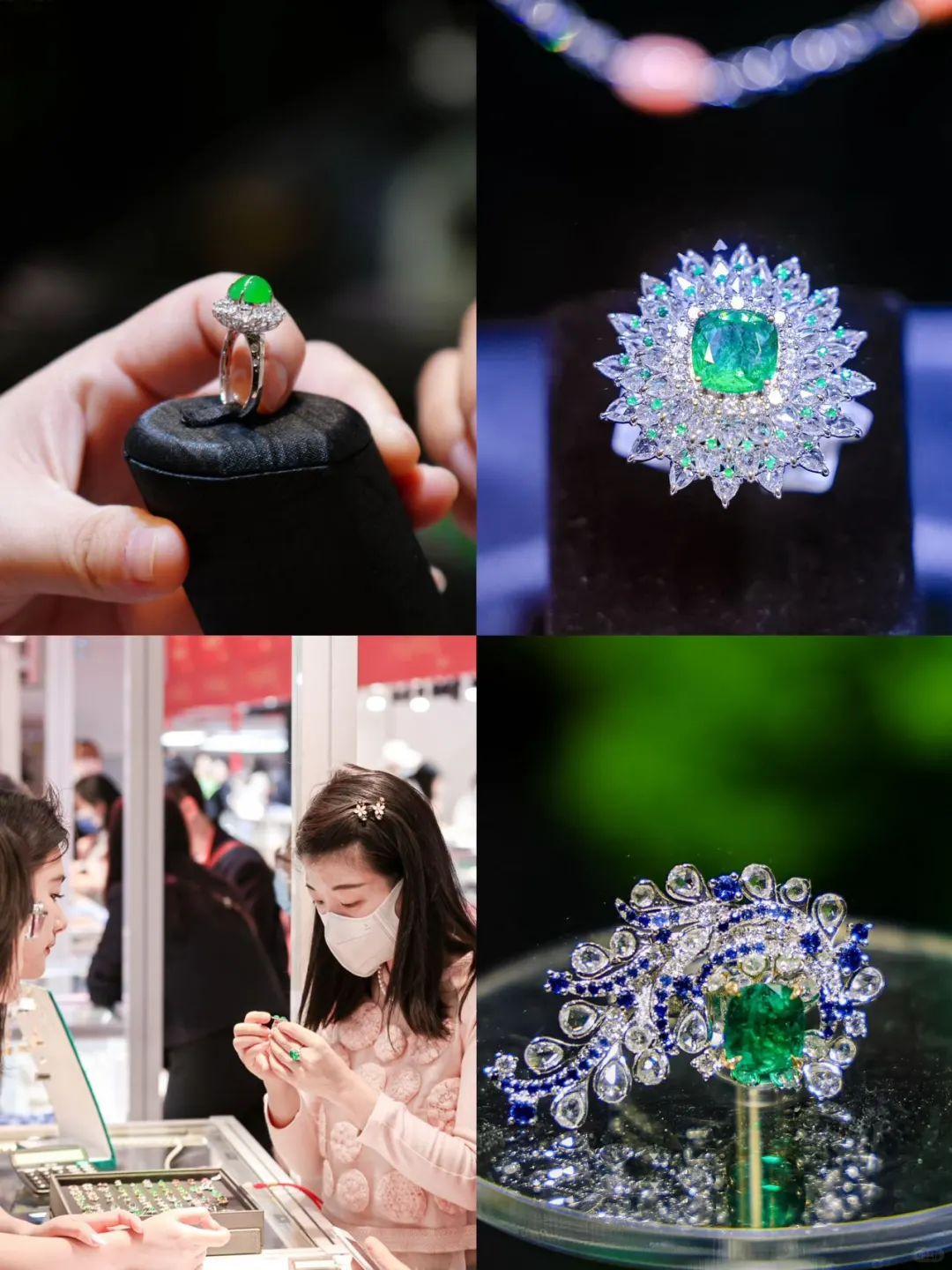 就问哪个女人能拒绝珠宝展啊?!