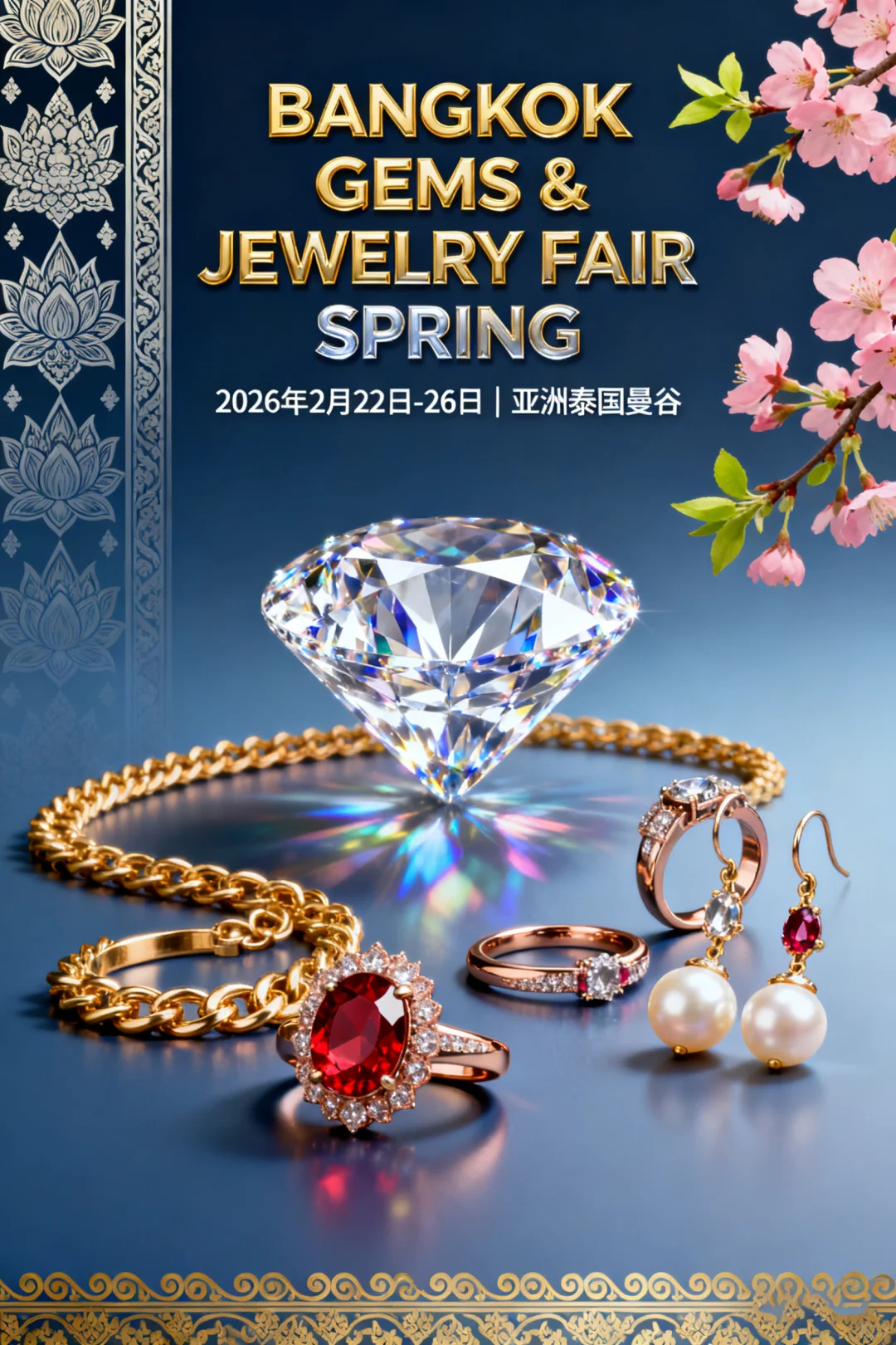 泰国曼谷国际春季珠宝玉石首饰展览会