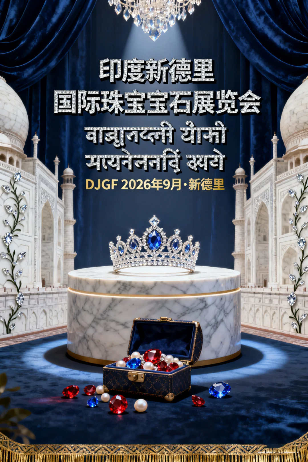 印度新德里国际珠宝宝石展览会(DJGF)