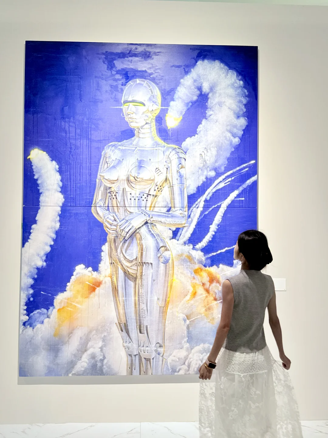 深圳探展｜近距离看空山基原作美到窒息！