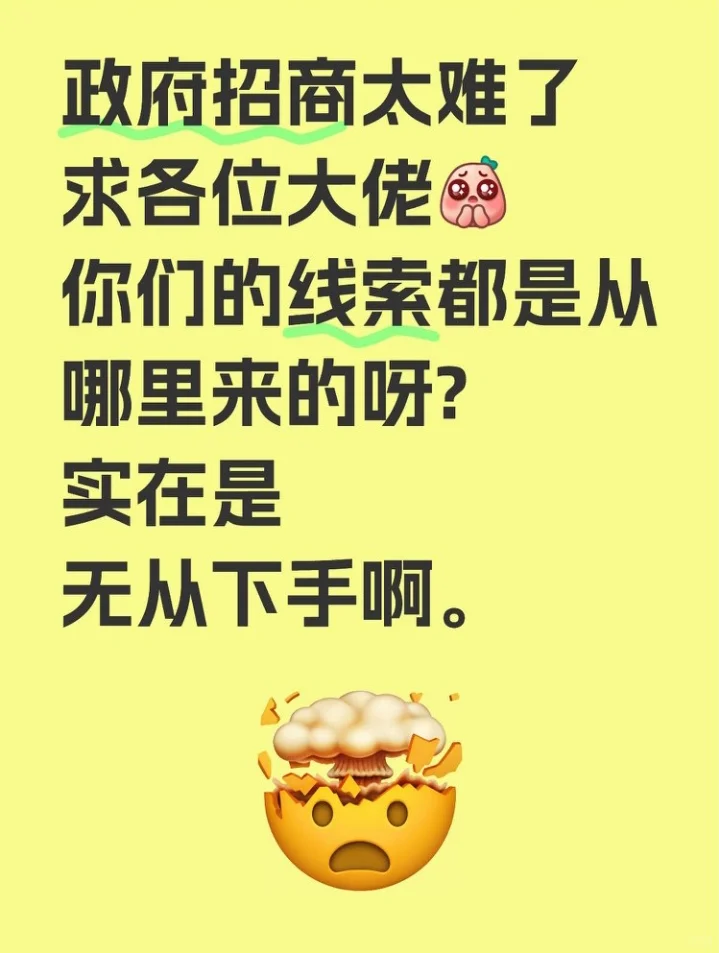 政府招商