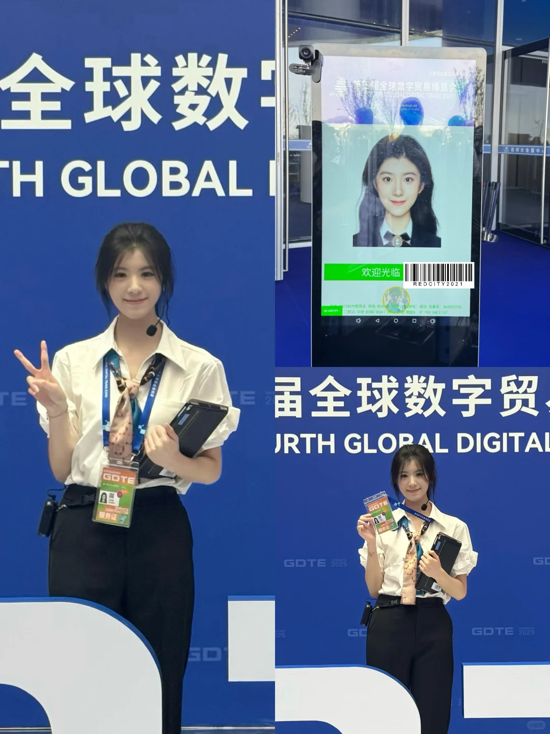 浙传大三丨在数贸会做双语讲解员?