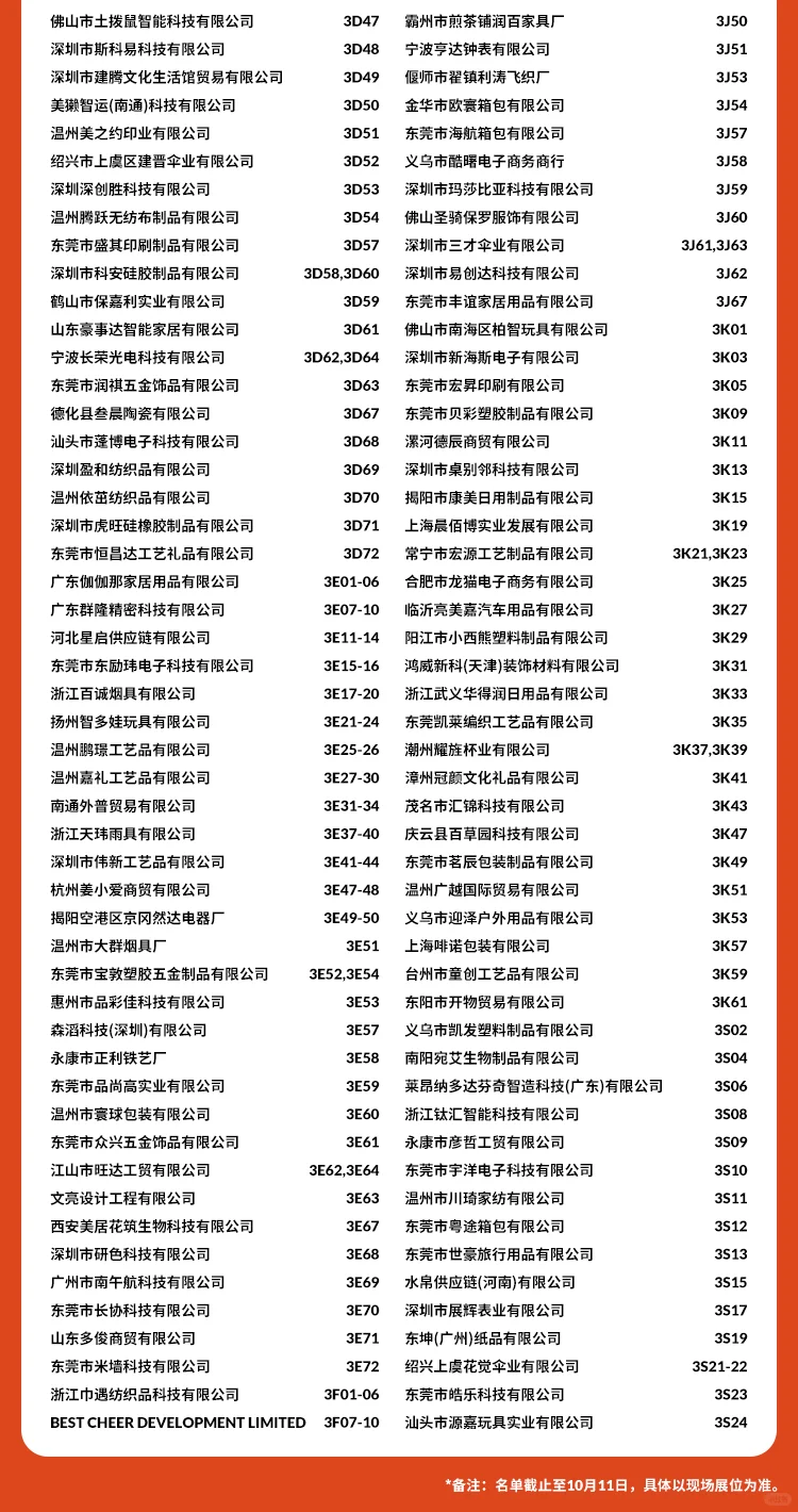 2025GGE跨境出海博览会【展商名单】