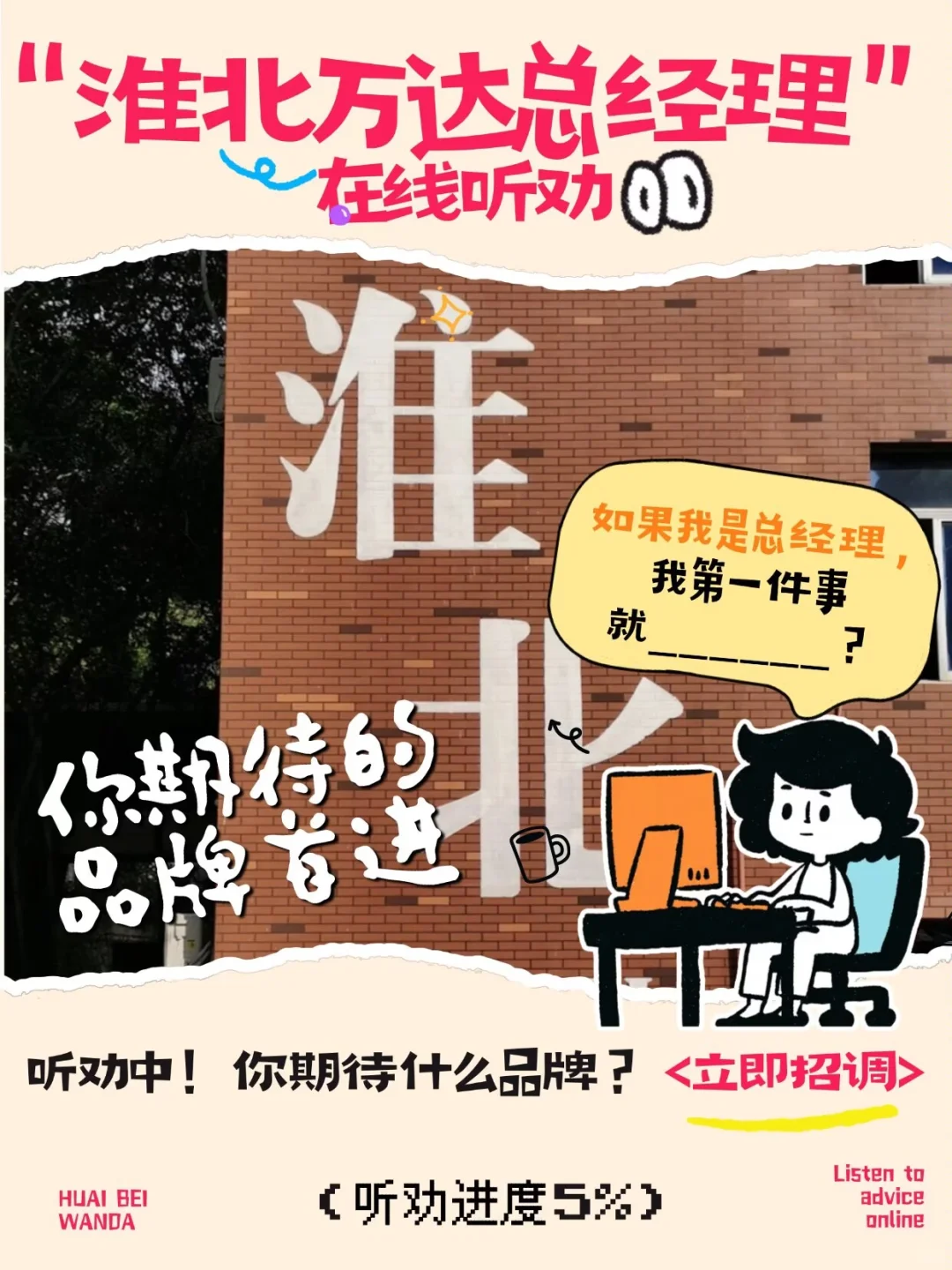听劝中!你期待什么品牌?