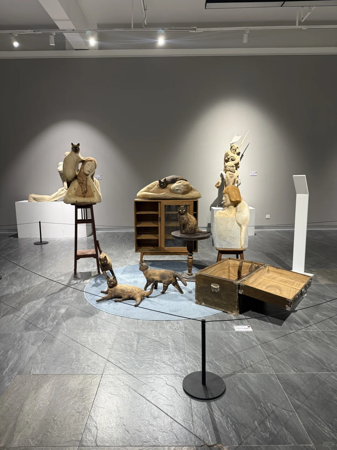 石家庄看展在霍格沃茨城堡里与青年雕塑对话