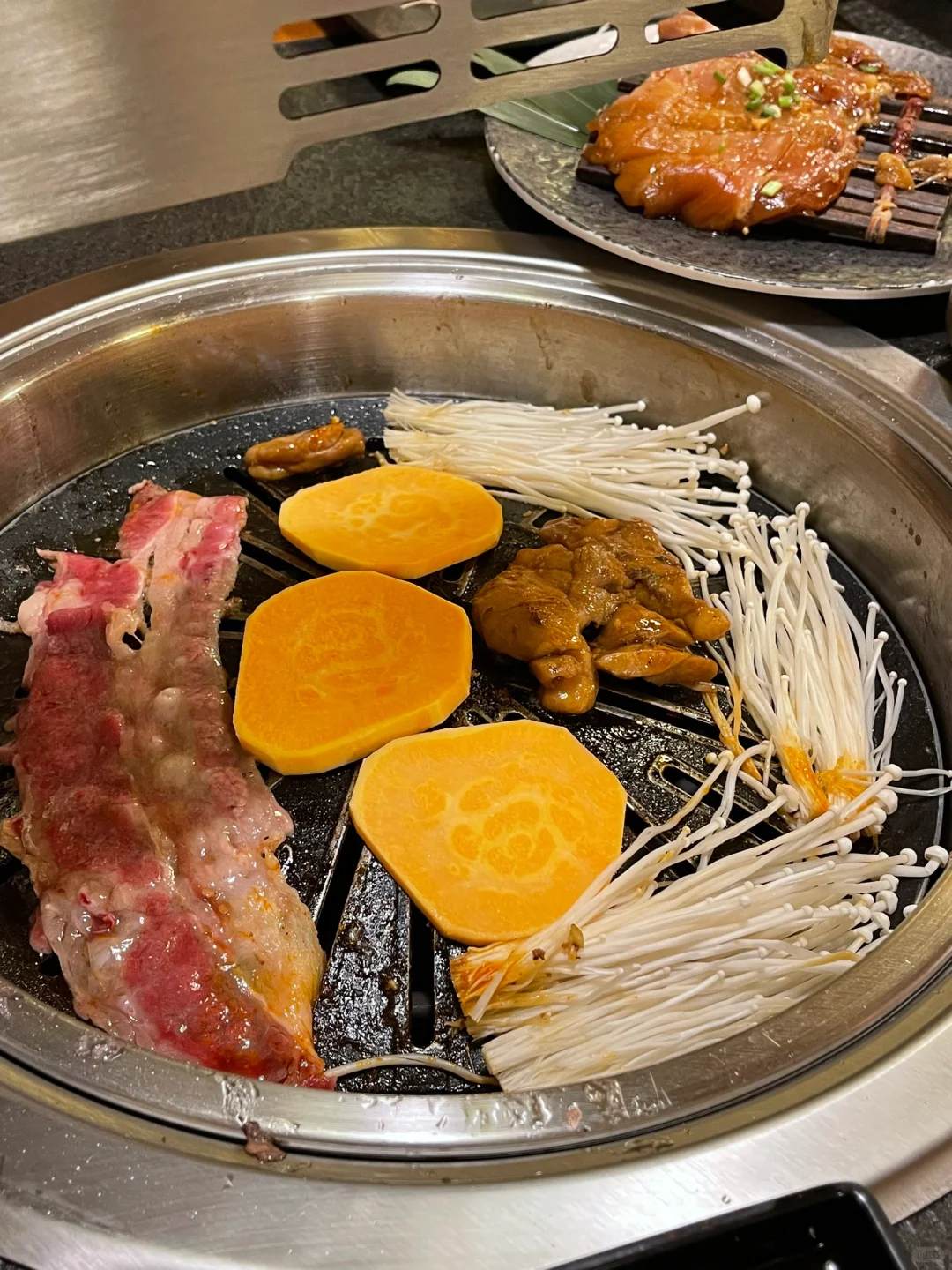 又来吃烤肉啦