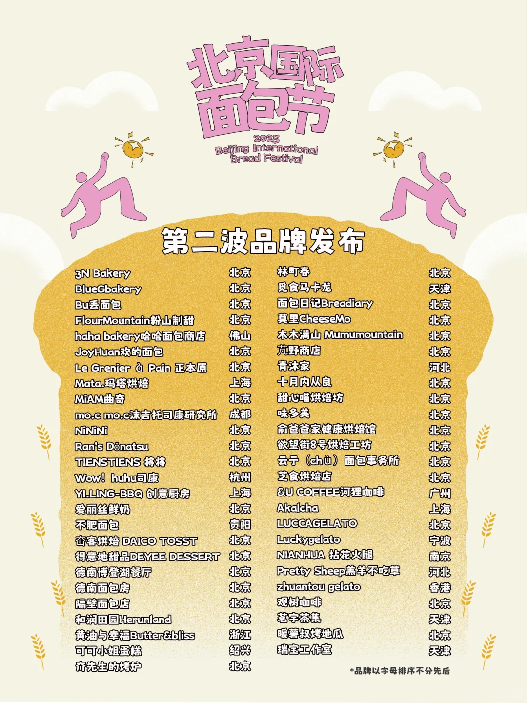 北京国际面包节：第二波品牌发布！