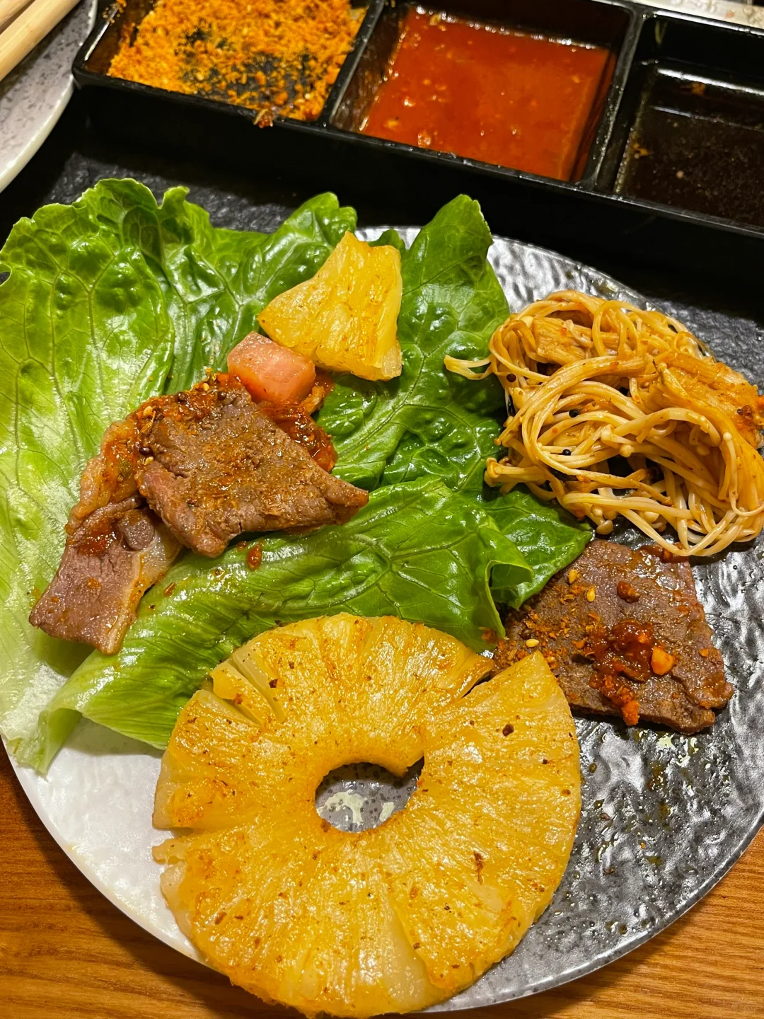 又来吃烤肉啦