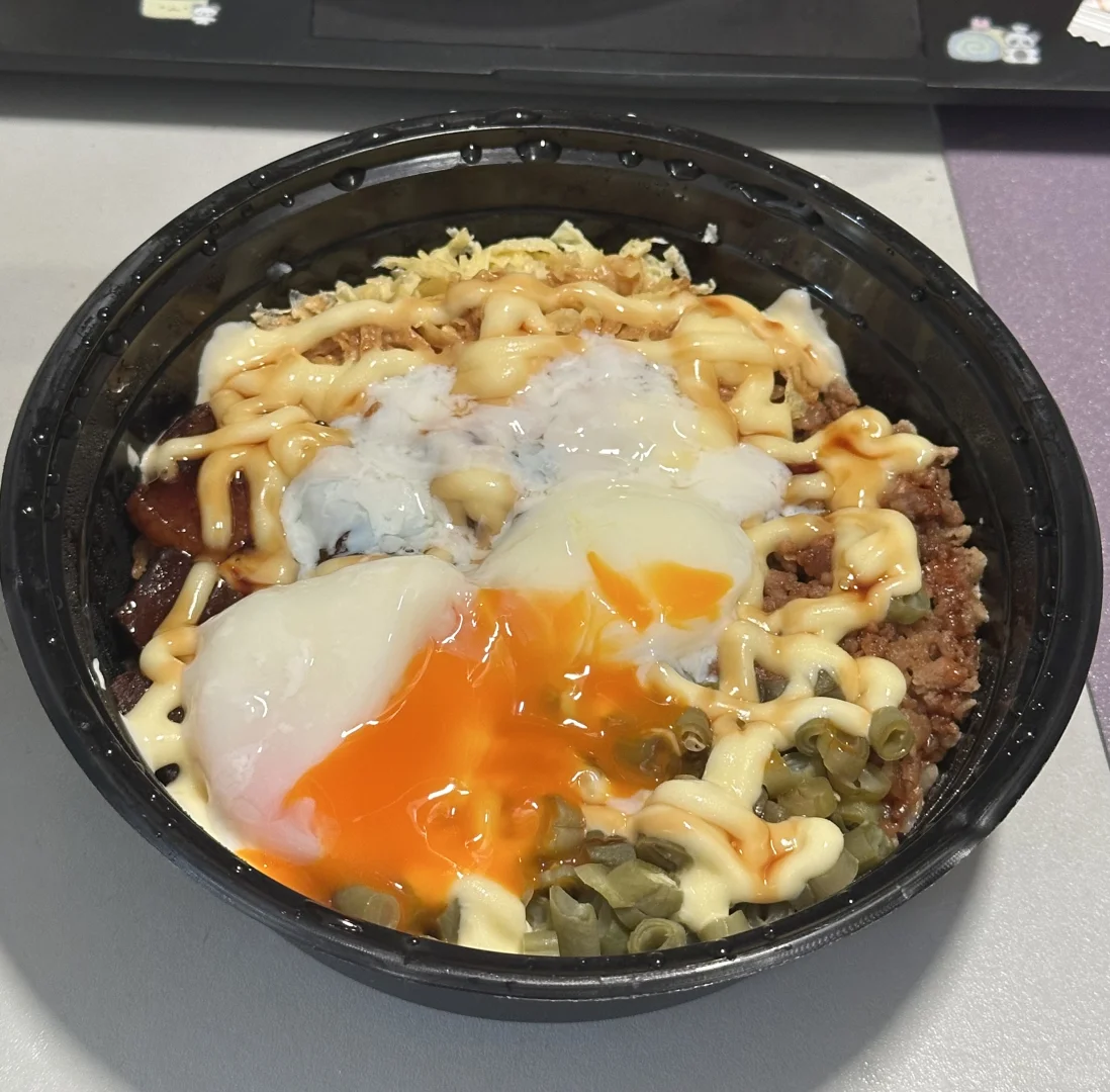 我在松江大学城吃的很好