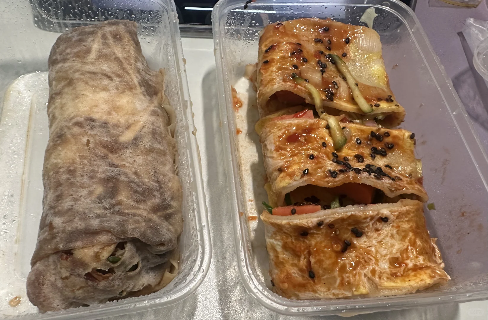 我在松江大学城吃的很好