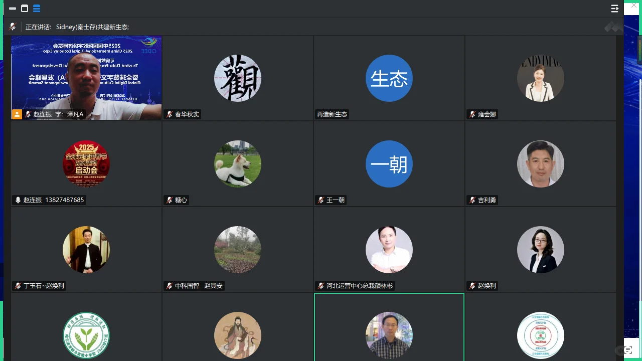 全球数字文化产业RWA发展峰会首次线上会议