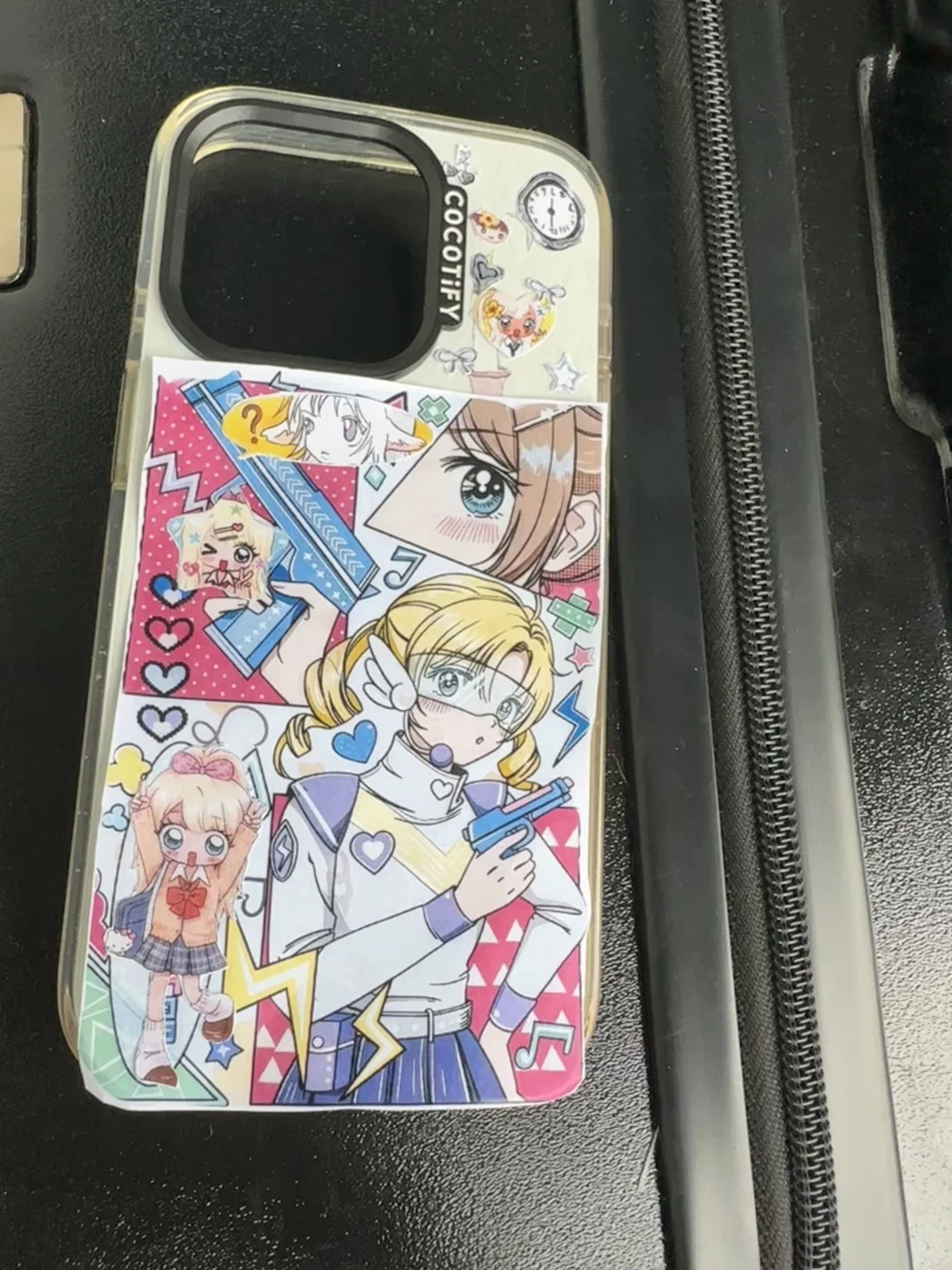 鞠婧祎手机壳diy进度百分之50