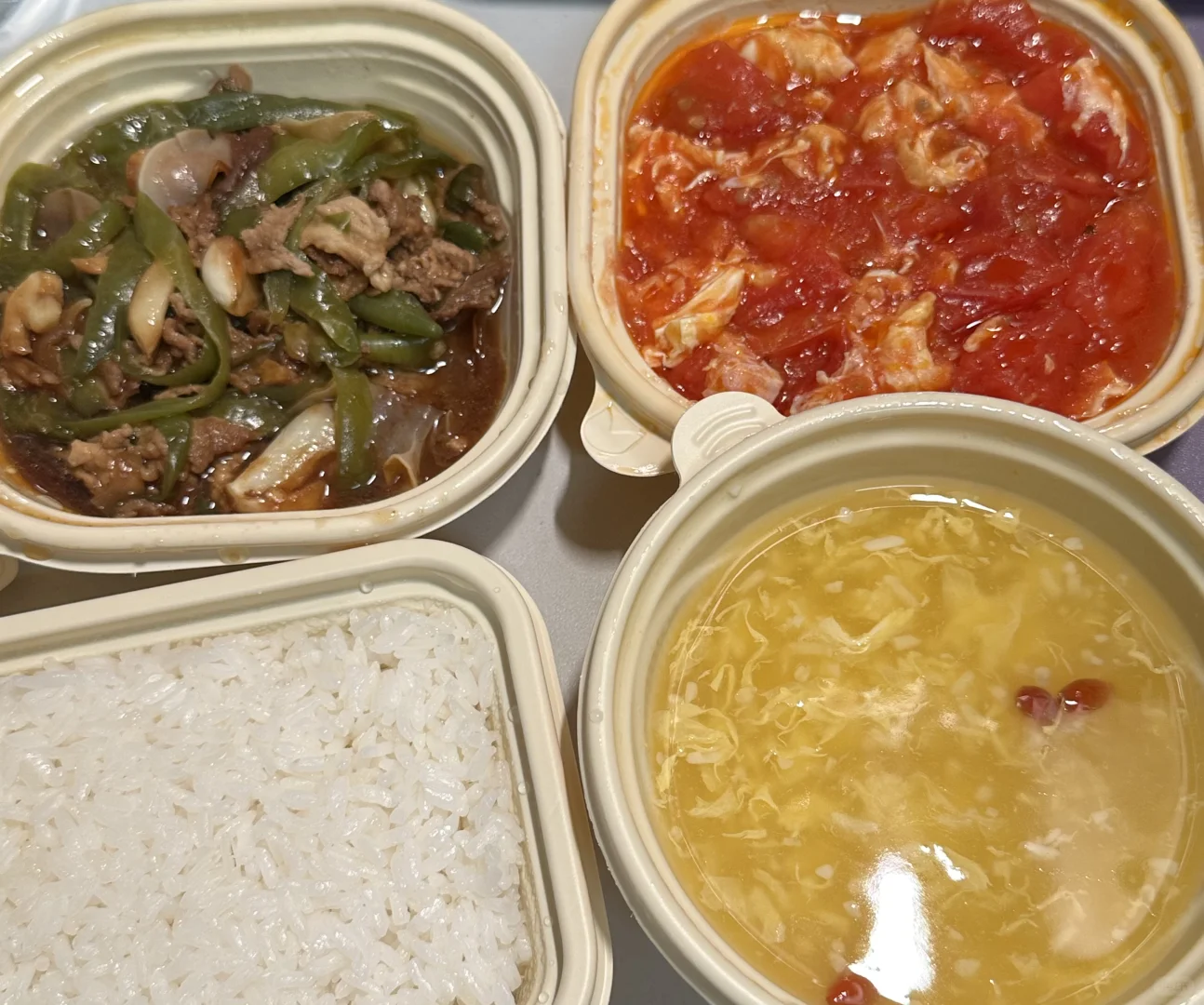 我在松江大学城吃的很好