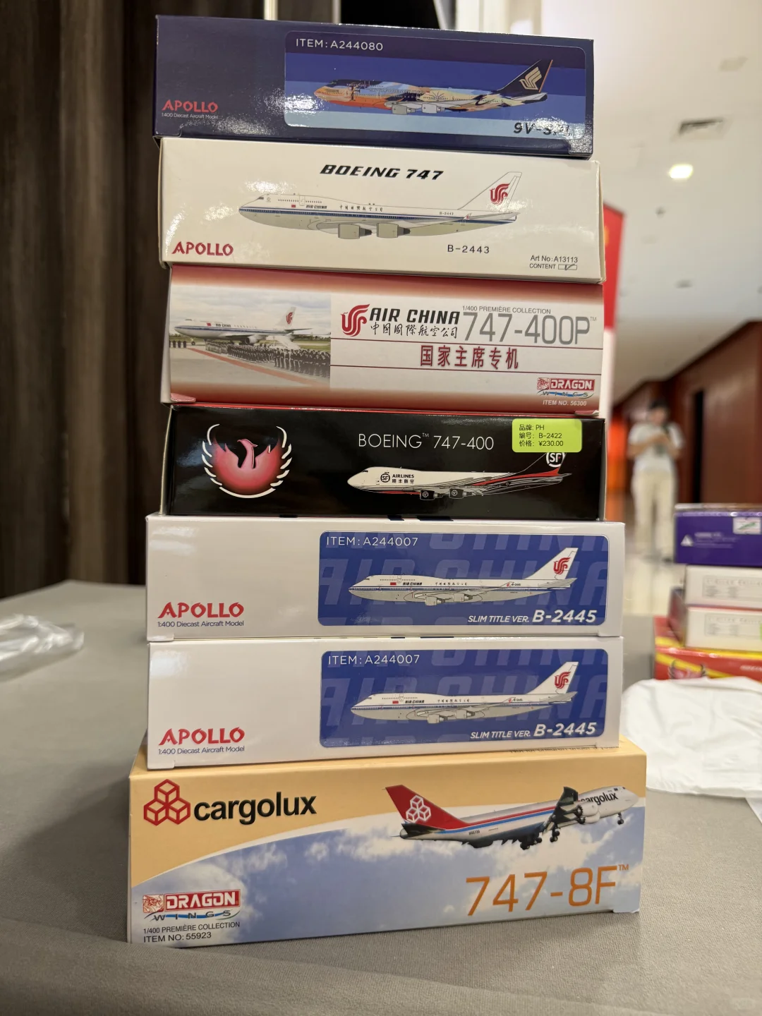 上海模型展销会周六盛况