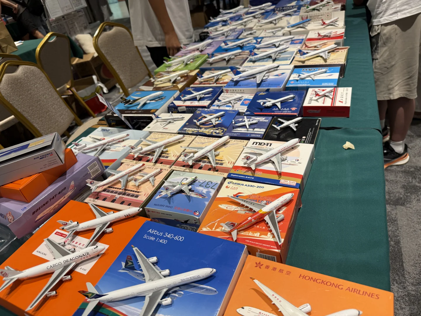 上海模型展销会周六盛况