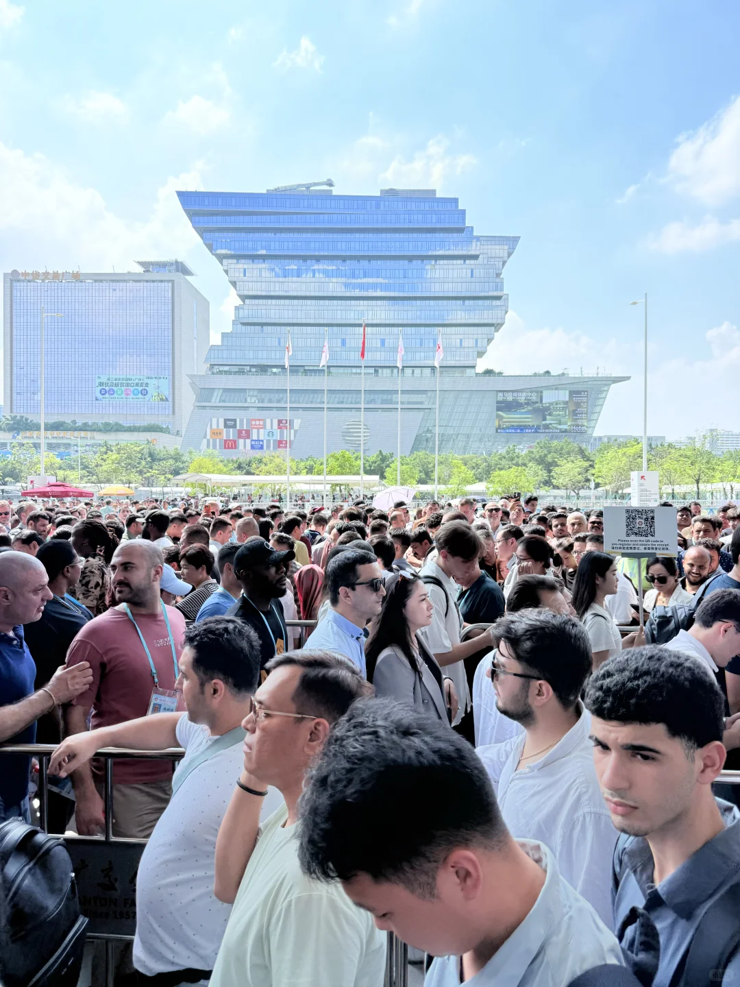 第138届广交会，感觉来了十几万人