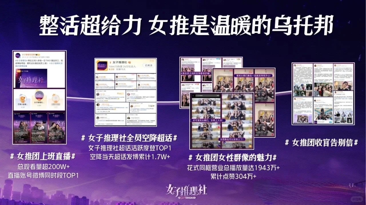 《女子推理社3》招商方案