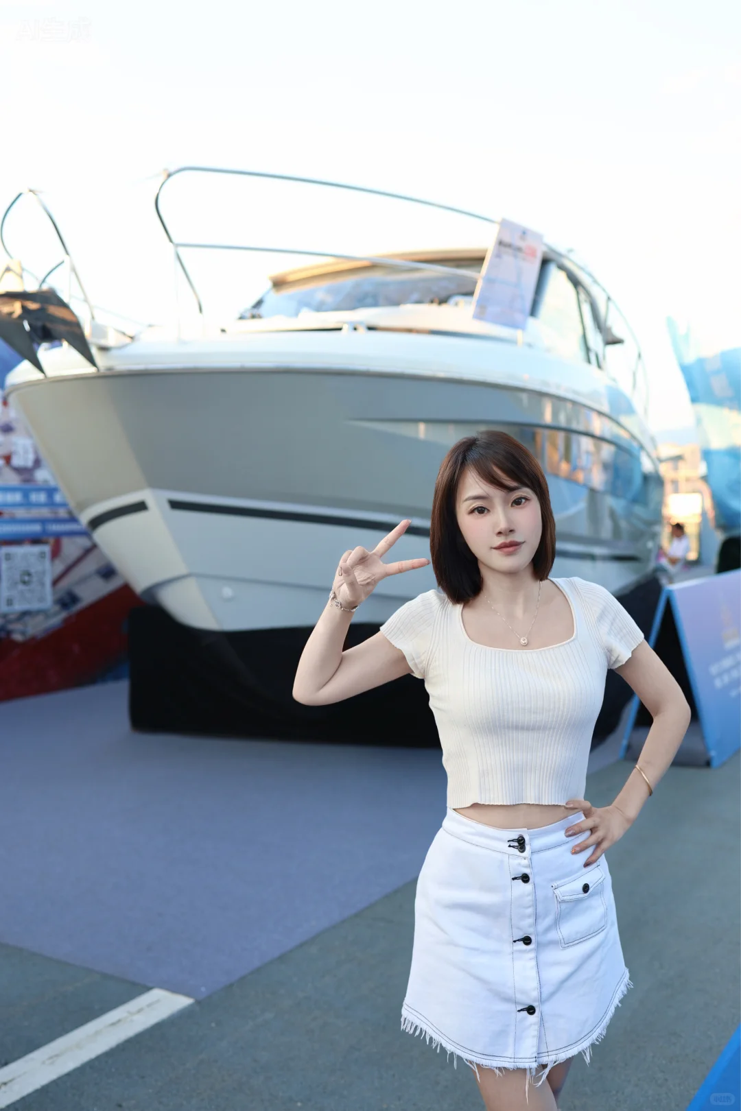 ?打卡第三届中国海洋装备博览会户外展区