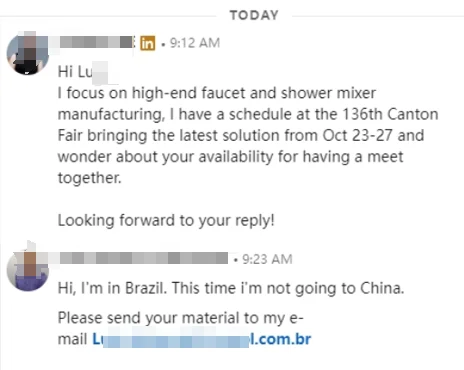 领英私聊话术拆解：如何用领英放大展会效果