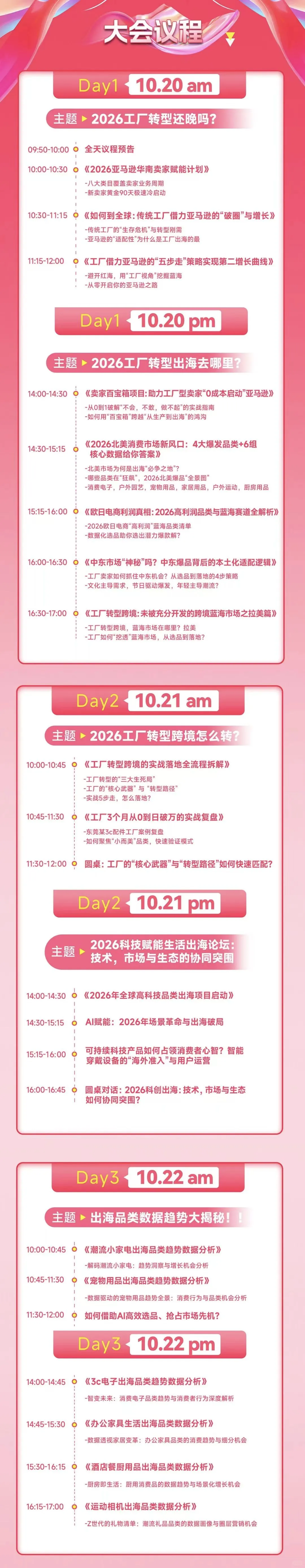 10月20日深圳跨境电商展展位图+展商名录