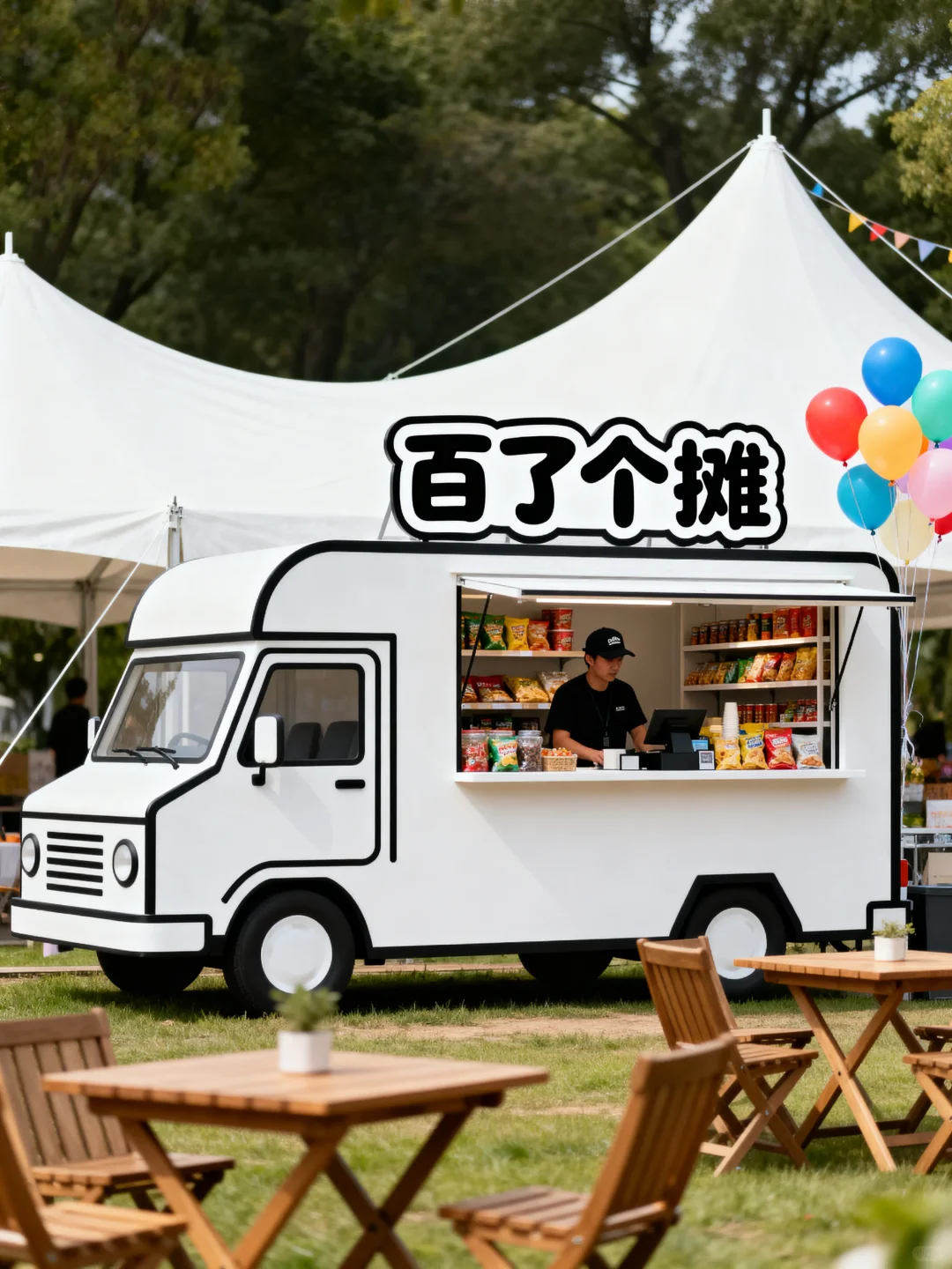 第一弹：双节同庆主题市集摊位⛺️一起摆摊吧