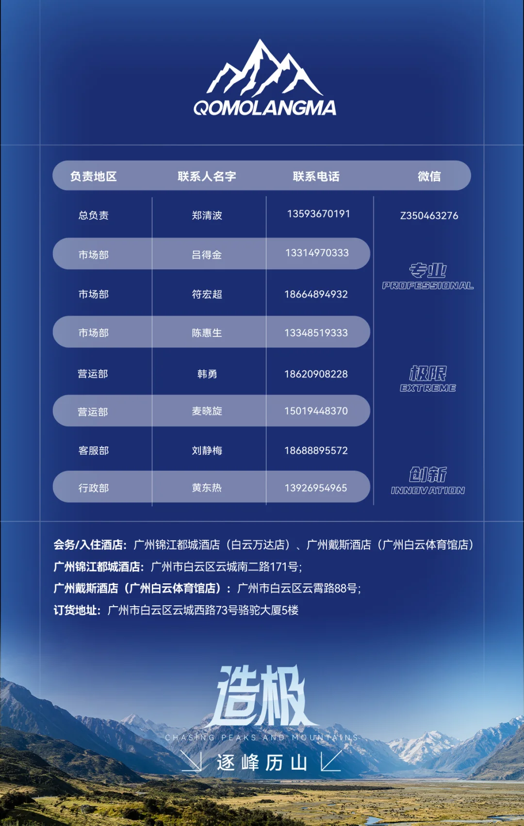 珠穆朗玛「2026春夏新品发布会」