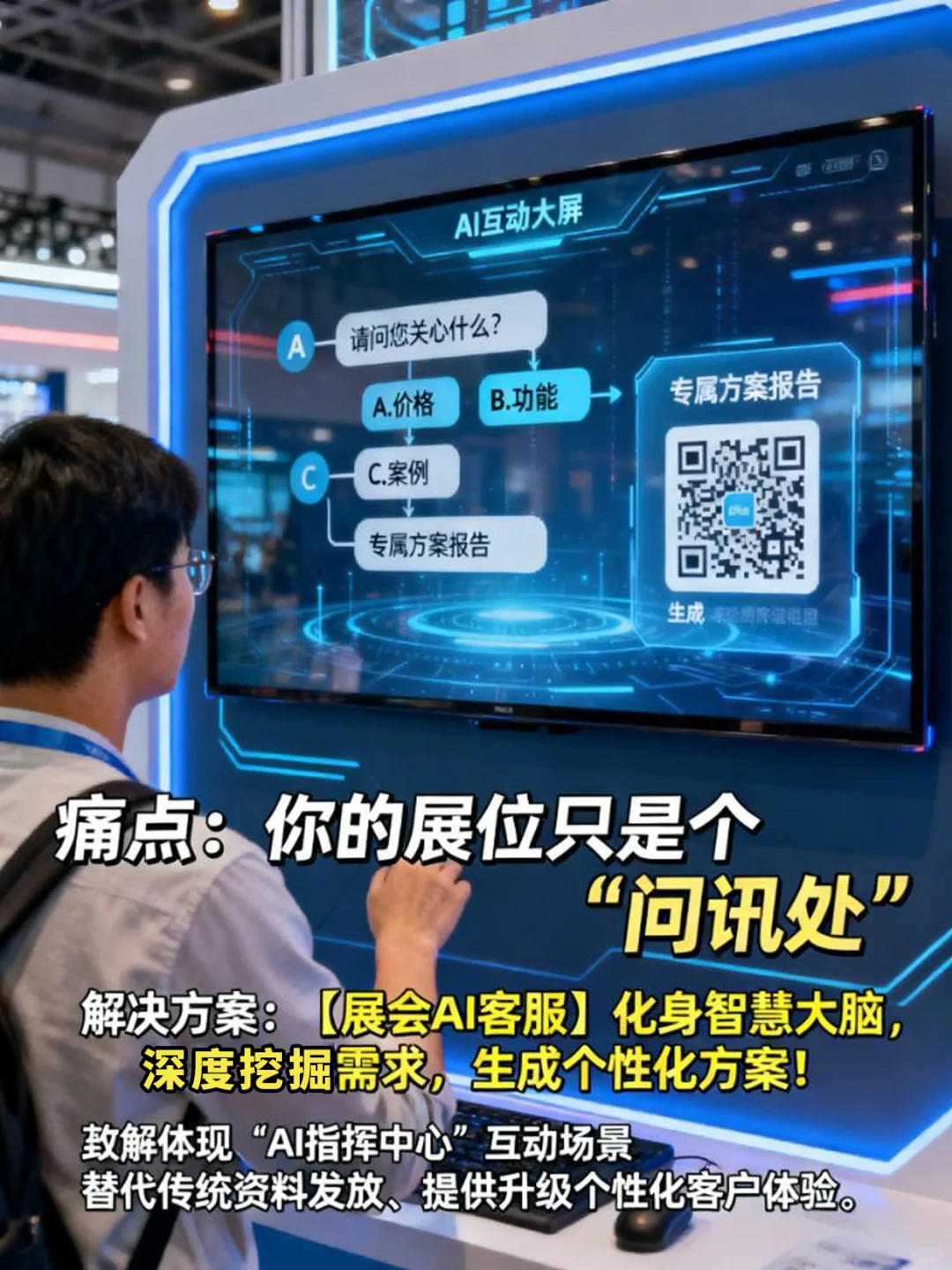 展会AI客服的3个玩法~
