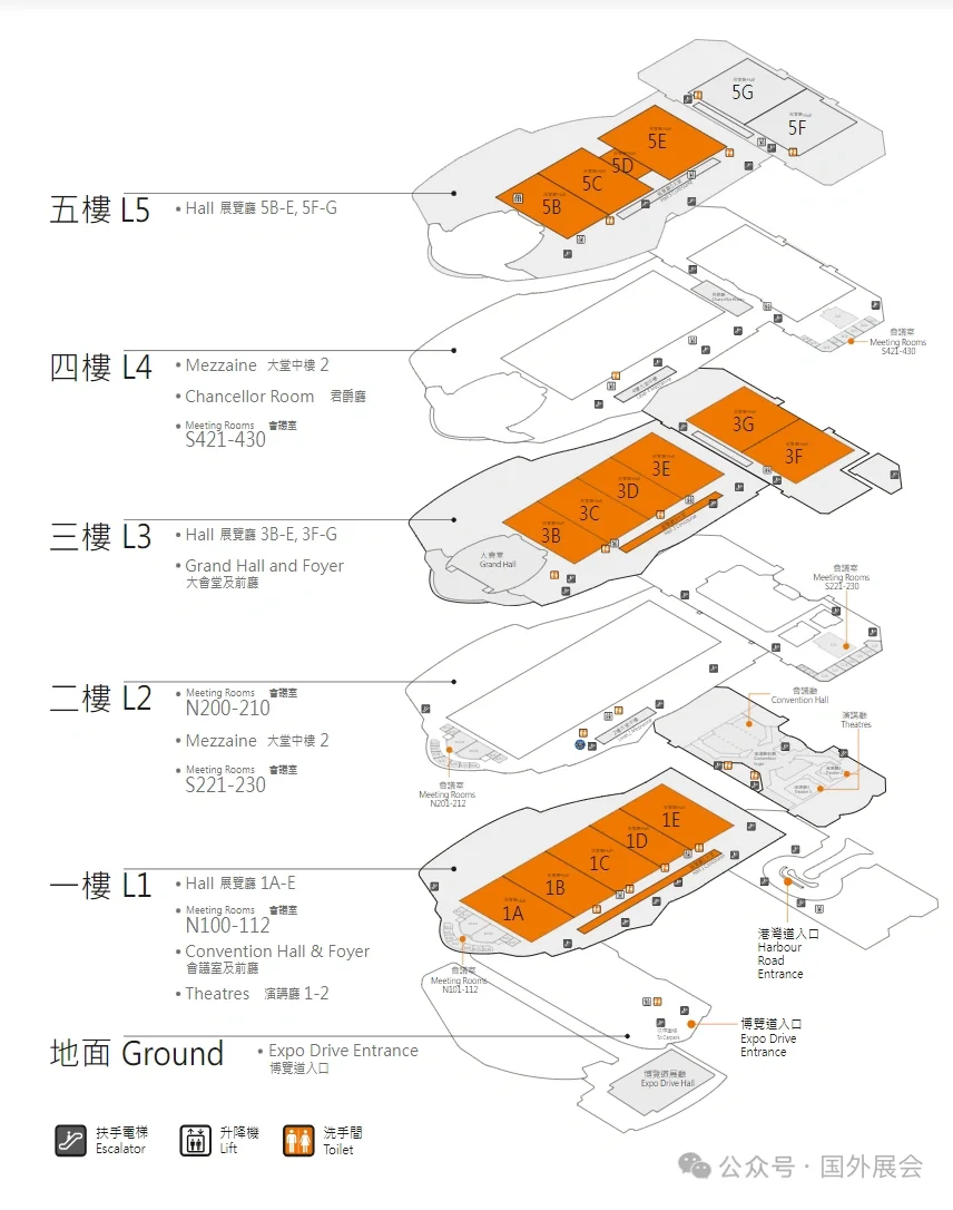 香港电子产品展，名片合集
