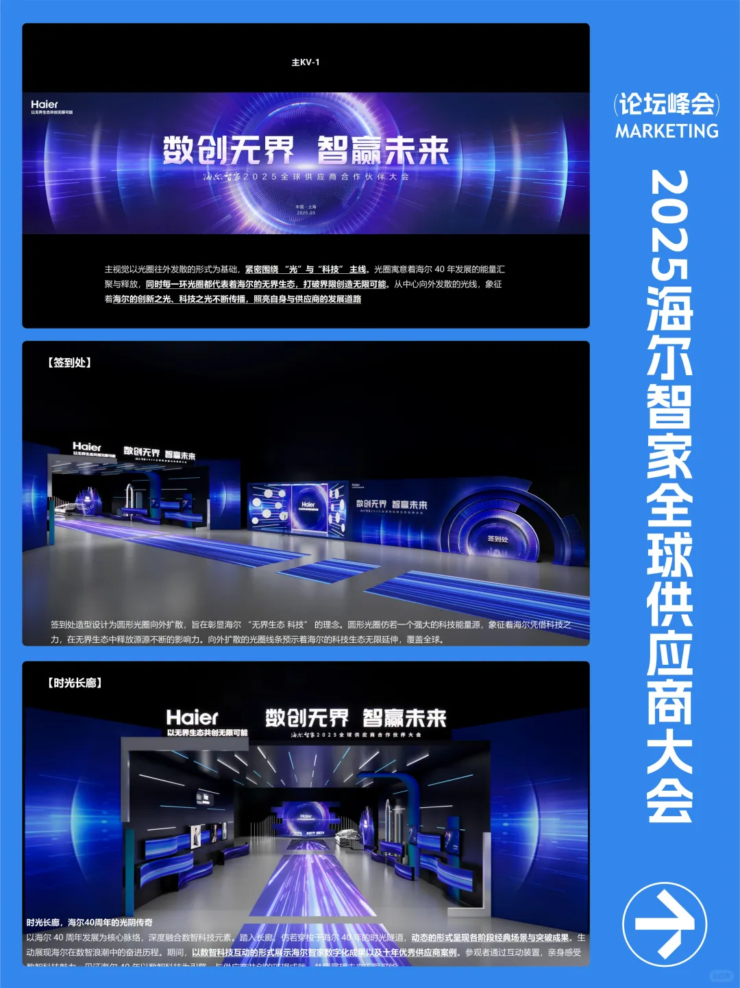 抄海尔作业!全球供应商大会的光影叙事绝了