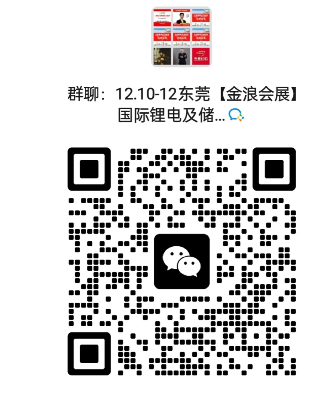 锂电及储能展群可进