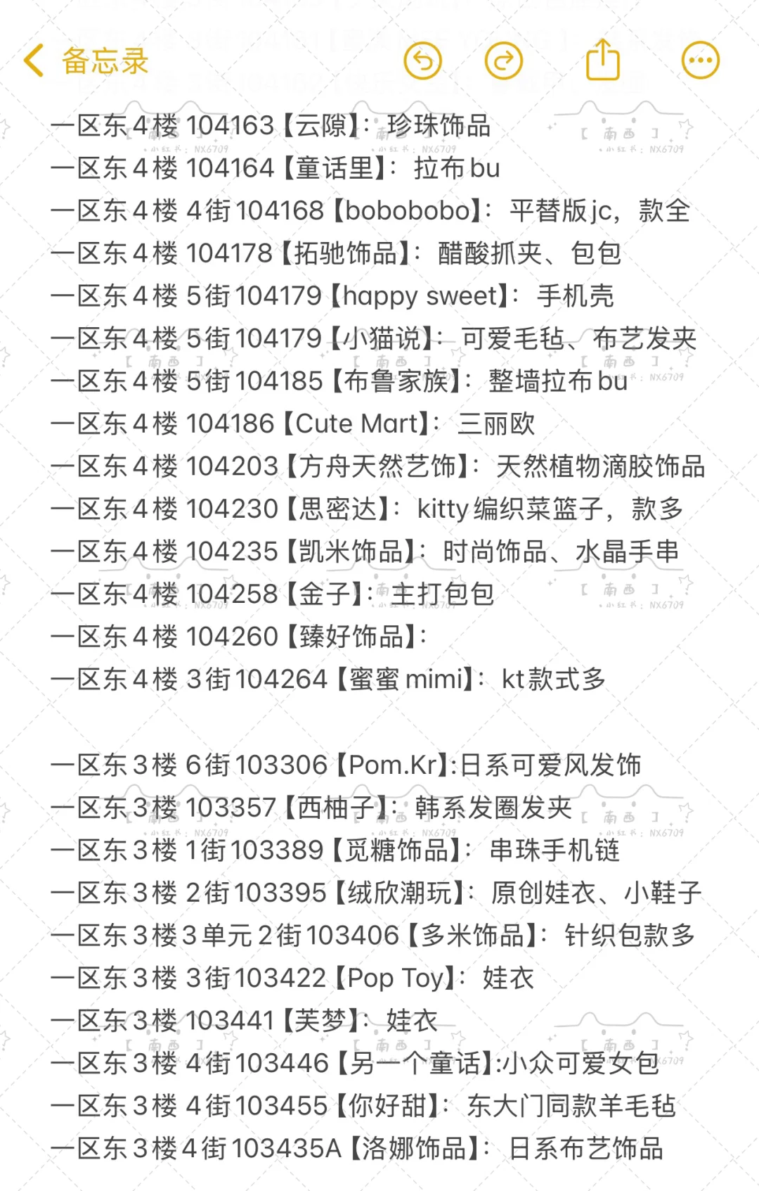 来啦！义乌国际商贸零售店清单超全版❗️❗️