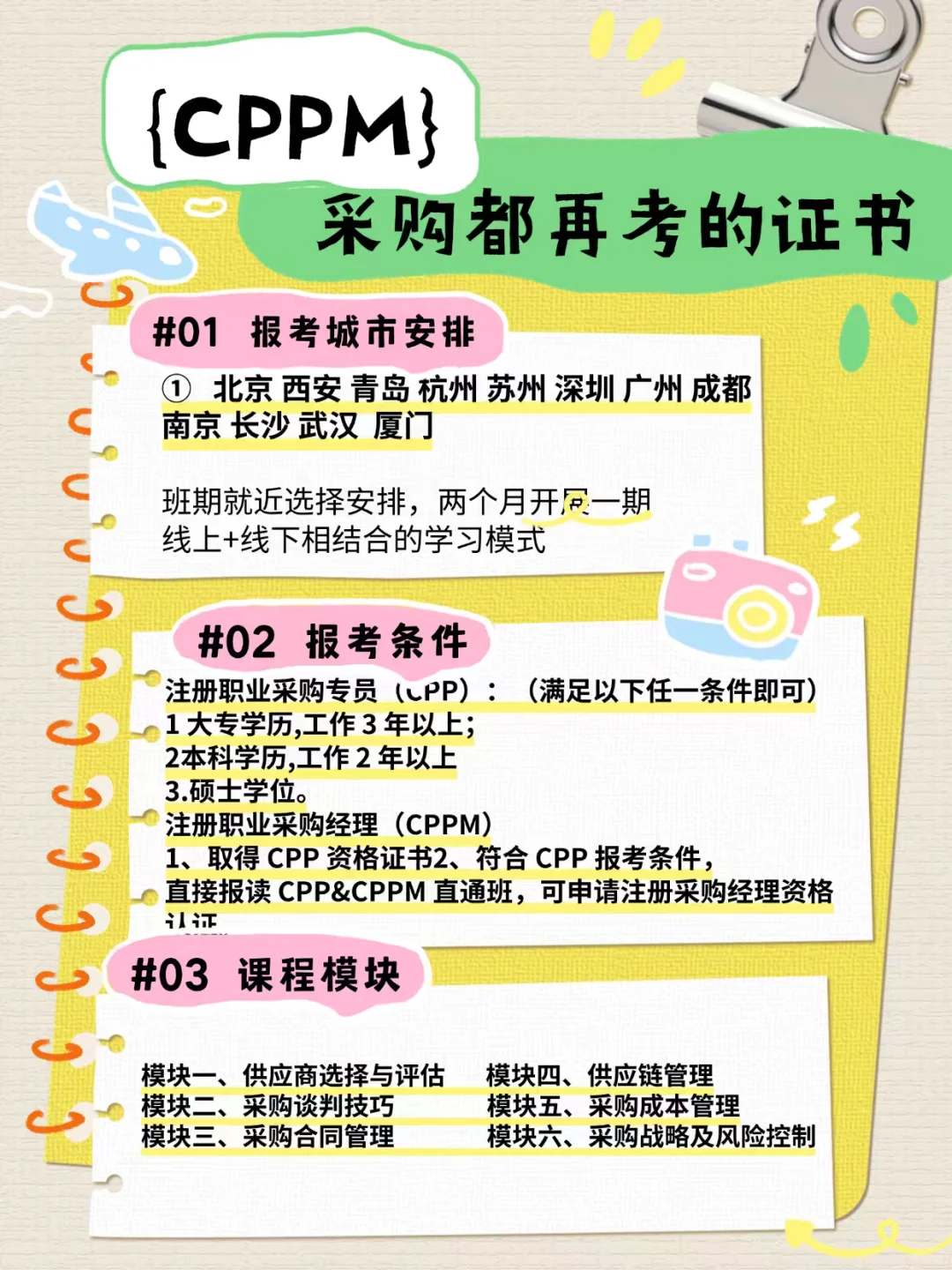 采购人都在考的CPPM证书，你了解吗？