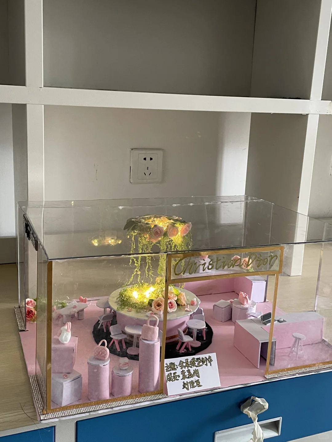 环艺会展模型制作完工啦