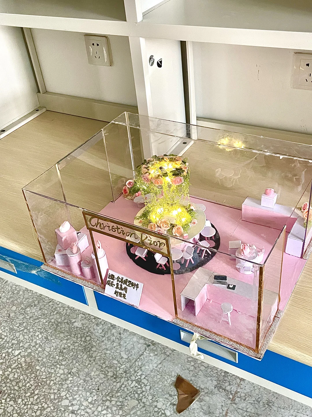 环艺会展模型制作完工啦