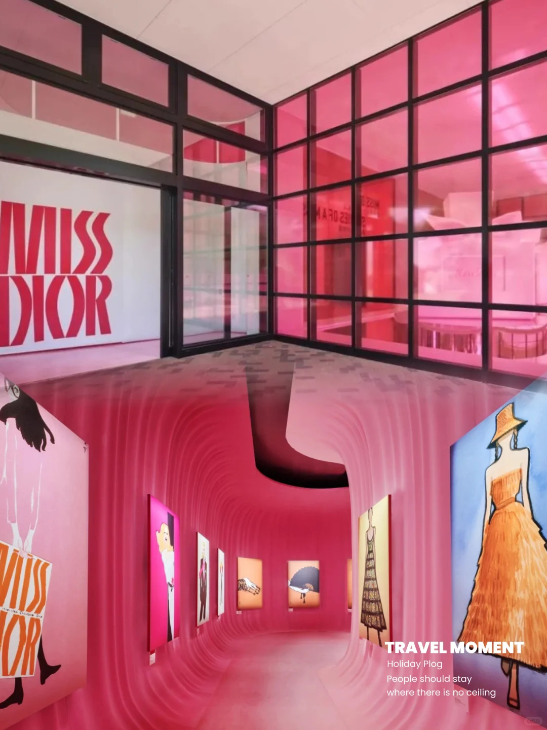 9.13上海 | 甜蜜蜜的Miss Dior时尚展来啦！