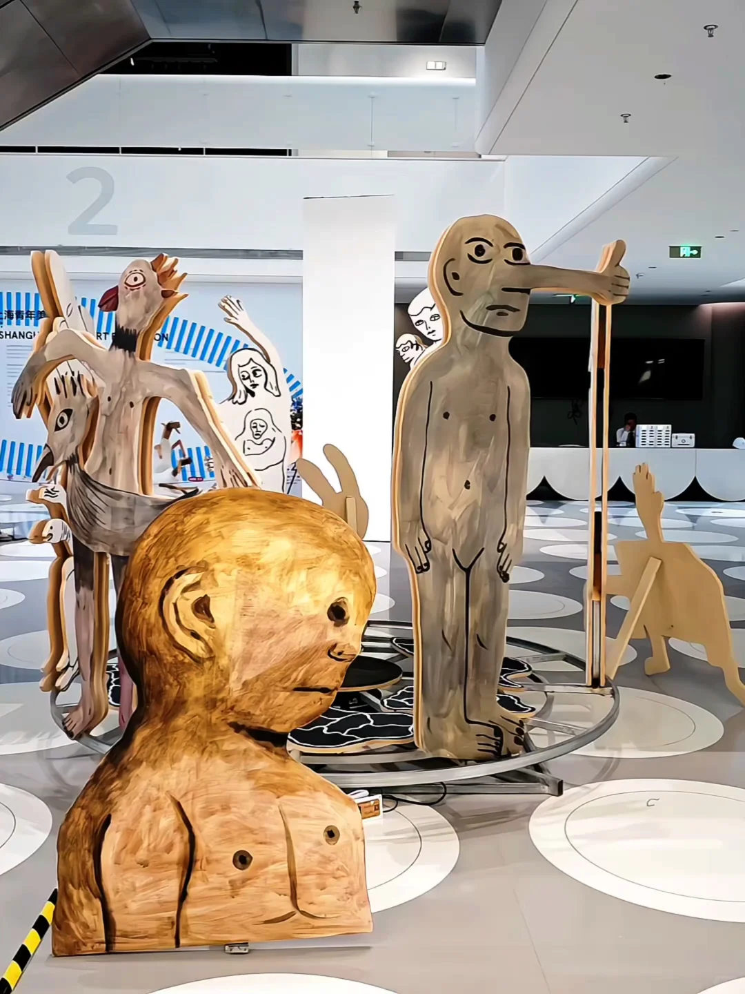 除了震惊还是震惊❗上海近期遇见坠大免费展