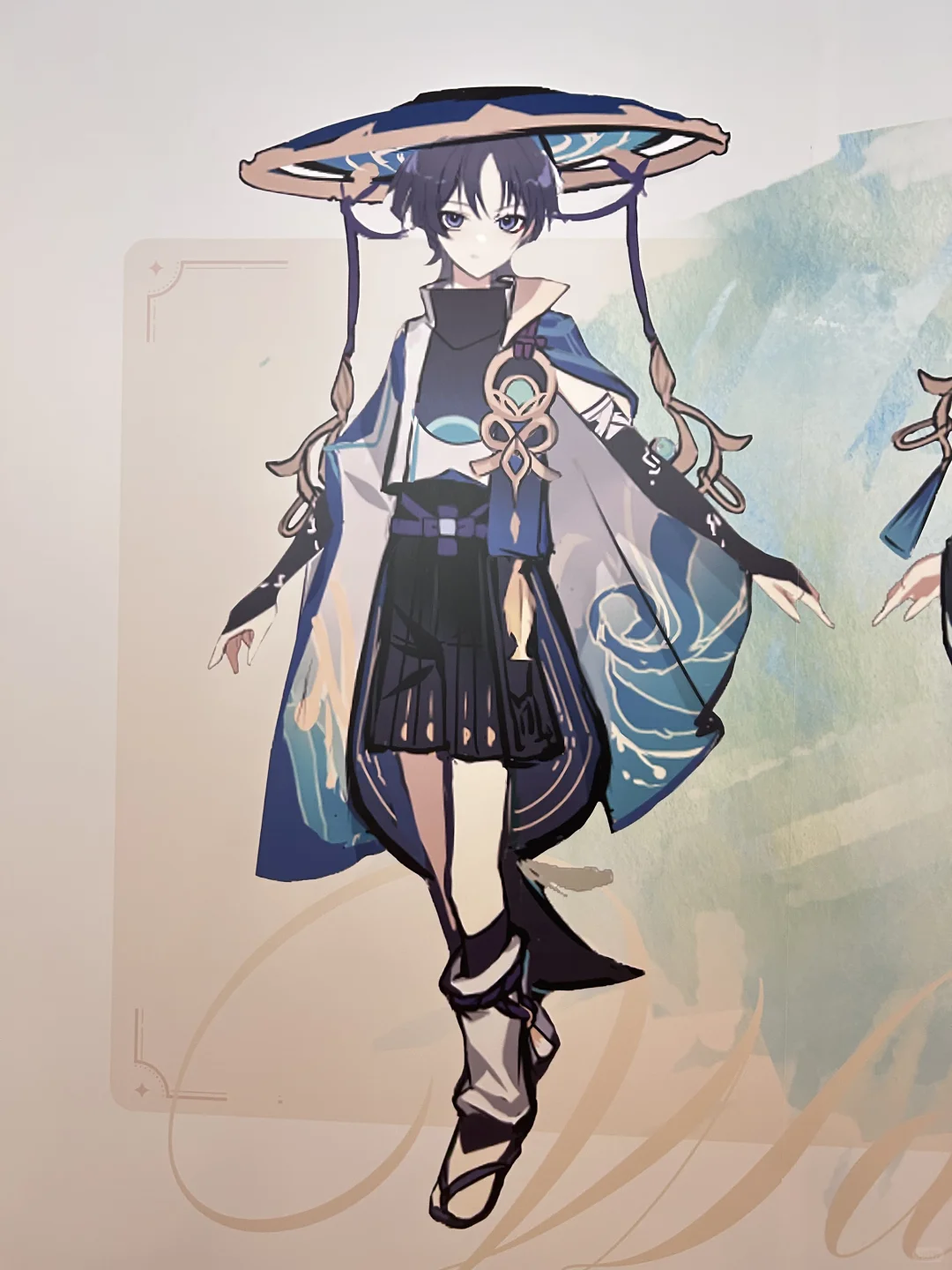 原神巴黎展 散兵旧设相关