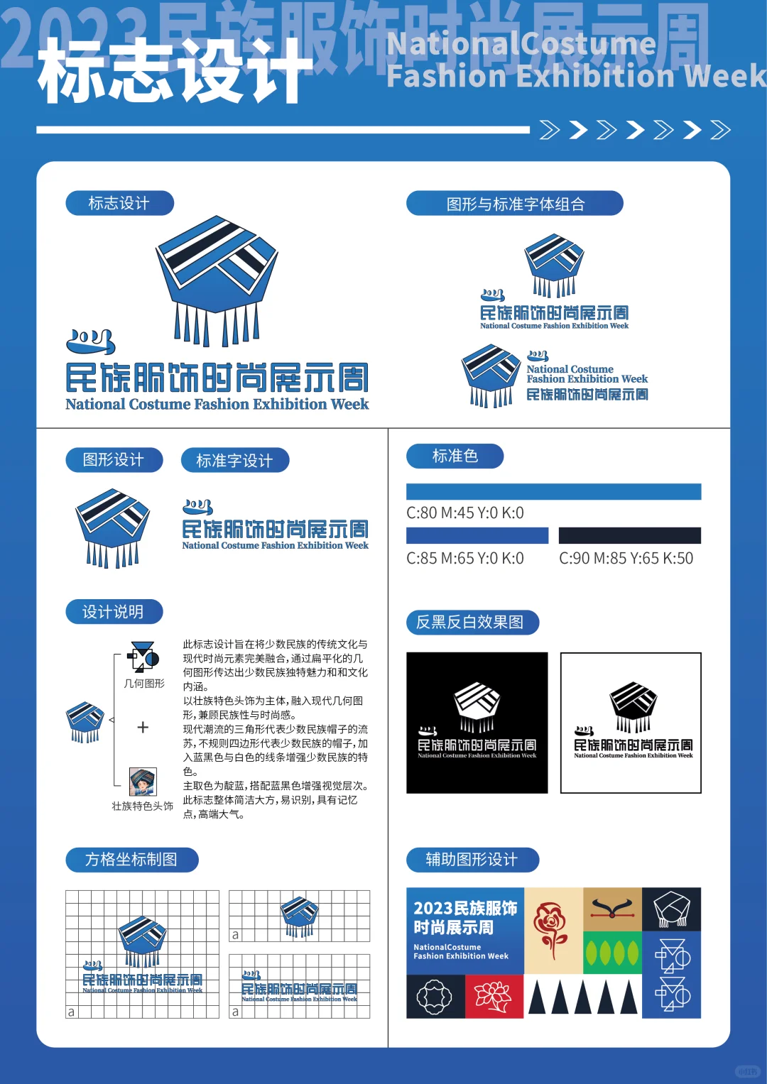 2023民族服饰时尚展示周视觉形象设计