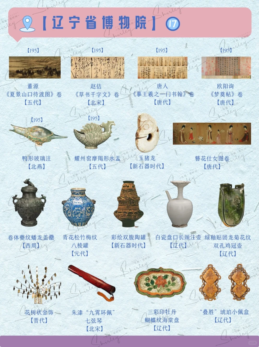 5分钟速览省级博物馆245件必看镇馆之宝·上
