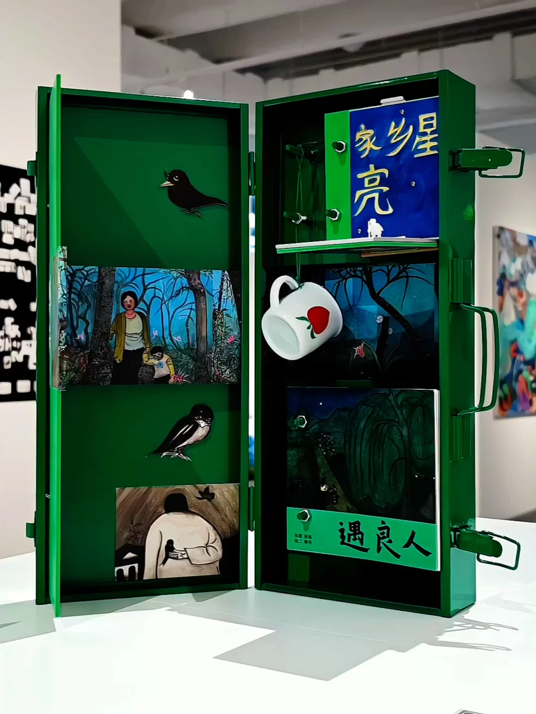 除了震惊还是震惊❗上海近期遇见坠大免费展
