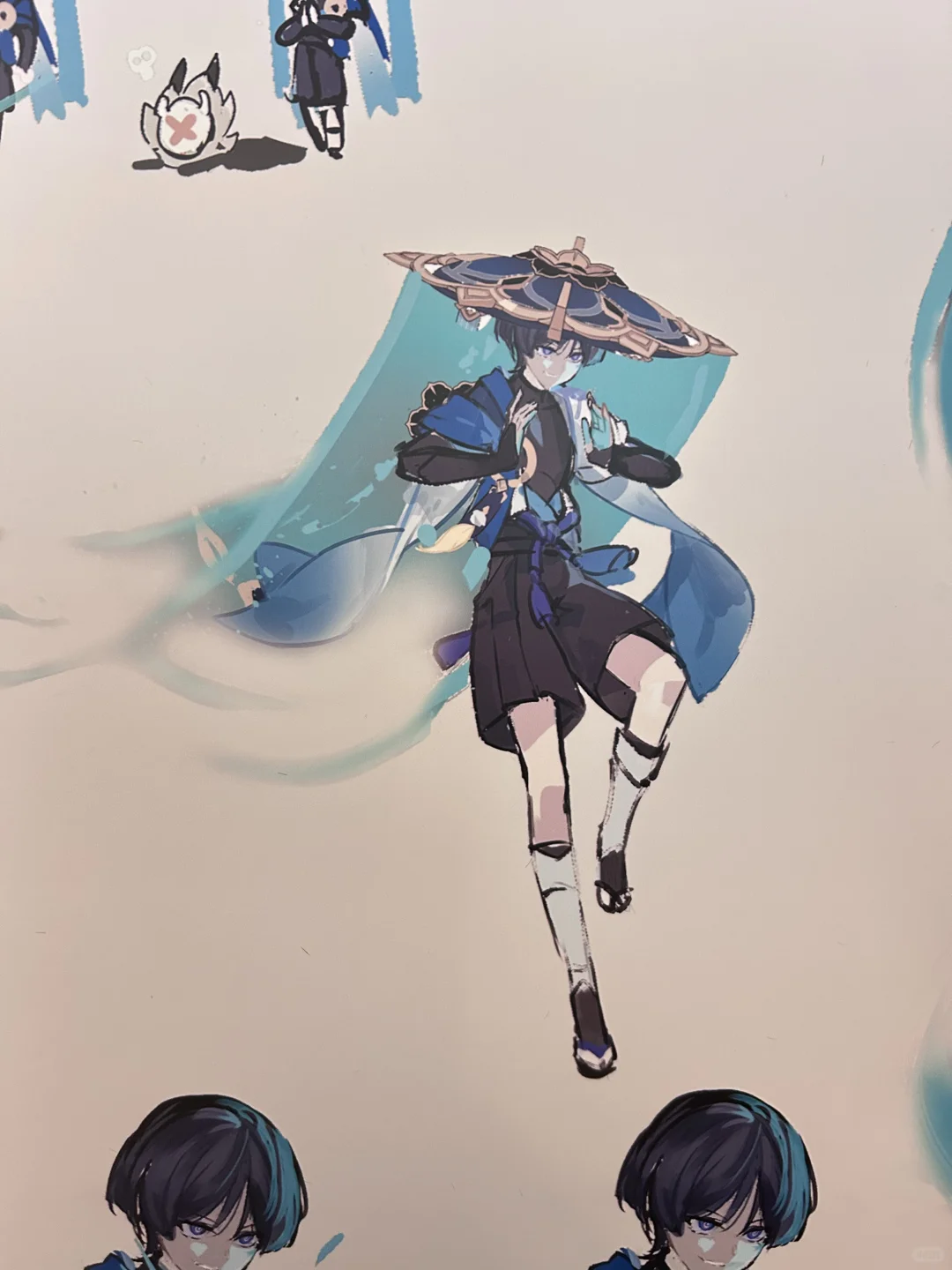 原神巴黎展 散兵旧设相关