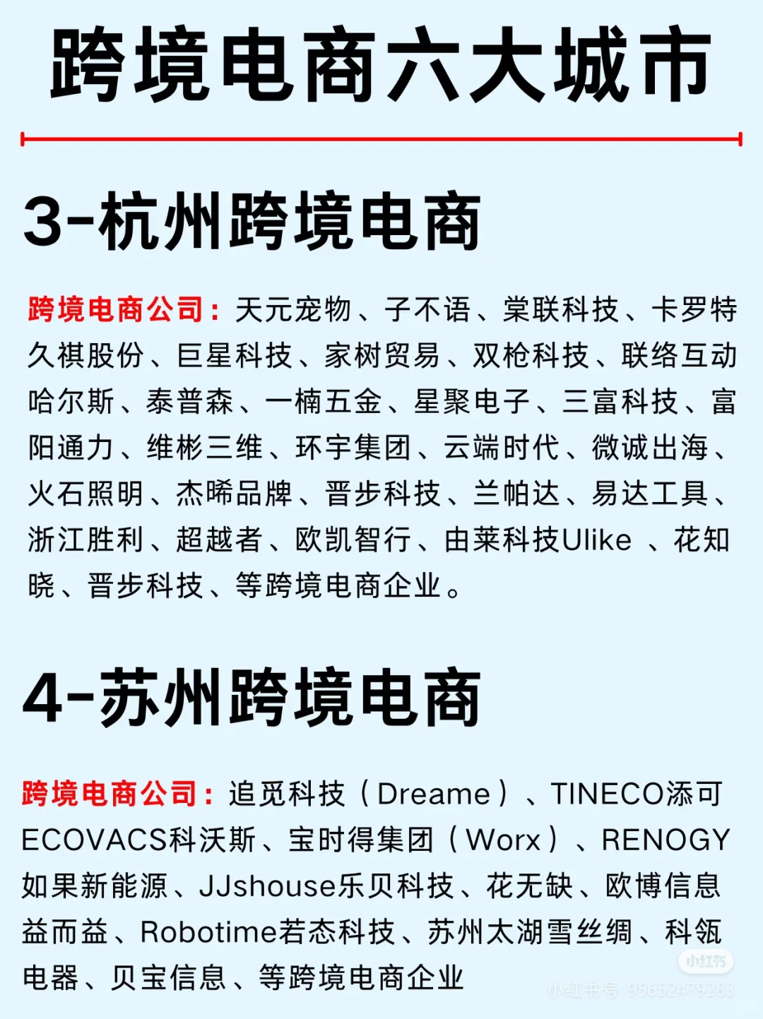 ?跨境电商指南?，玩转六大城?️秘