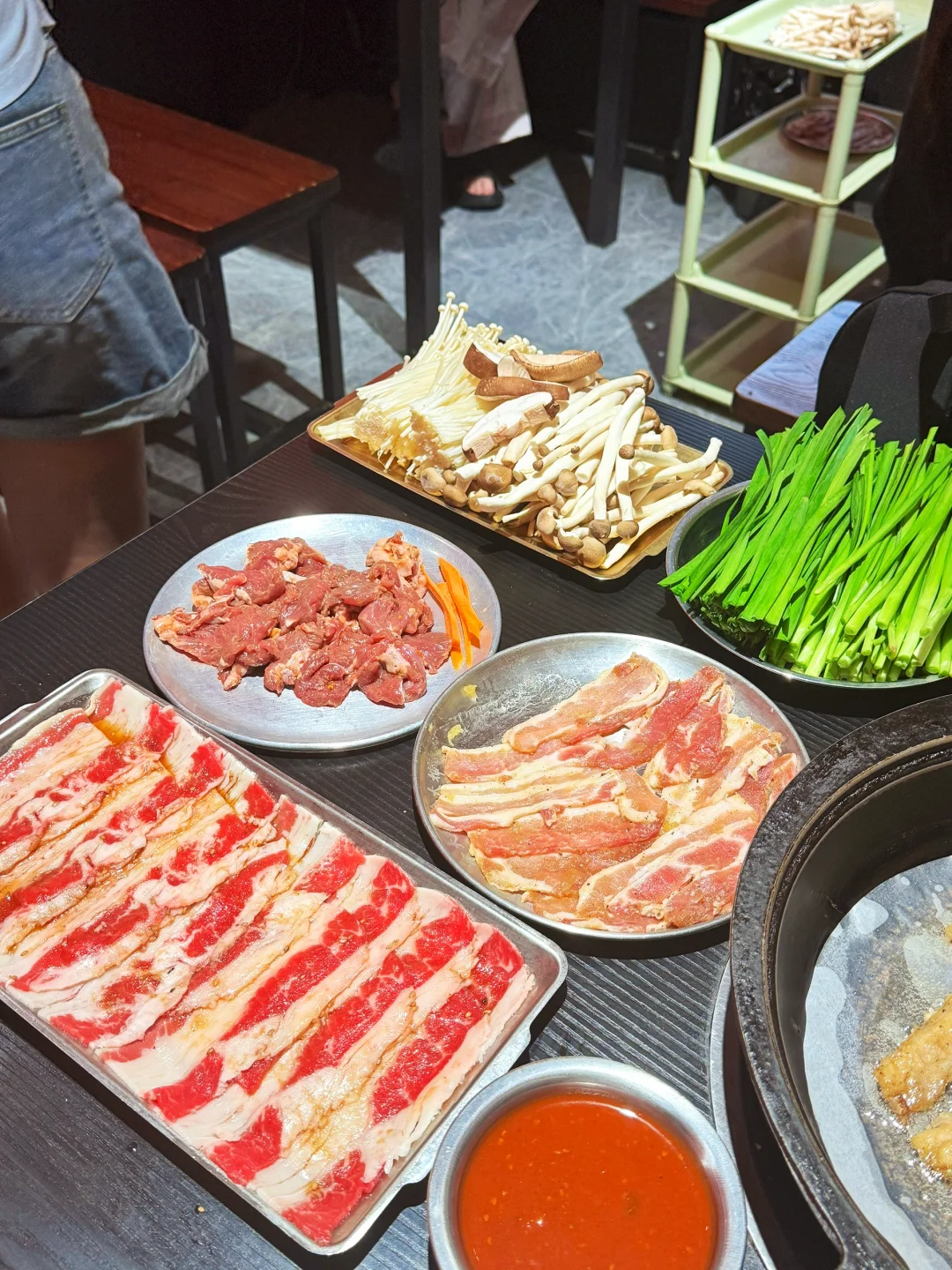 邯郸的！无限回吃的烤肉。