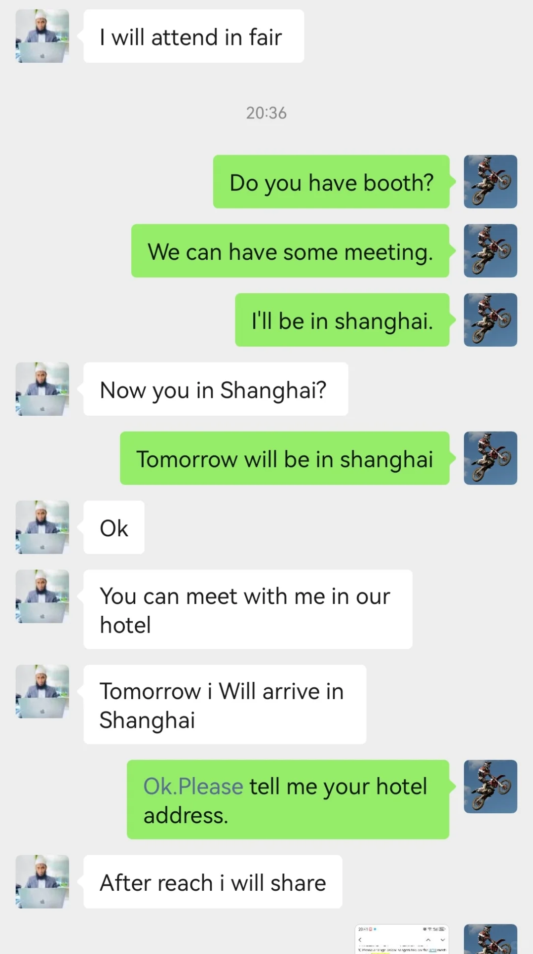 抓住与客户会面的机会