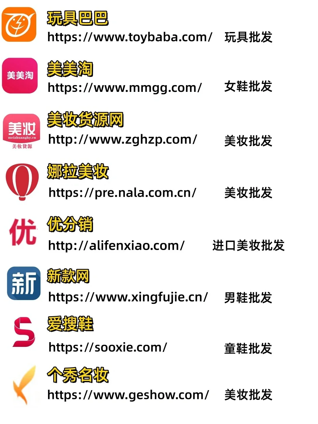 小白创业拿货|优质货源渠道汇总 |干货收藏