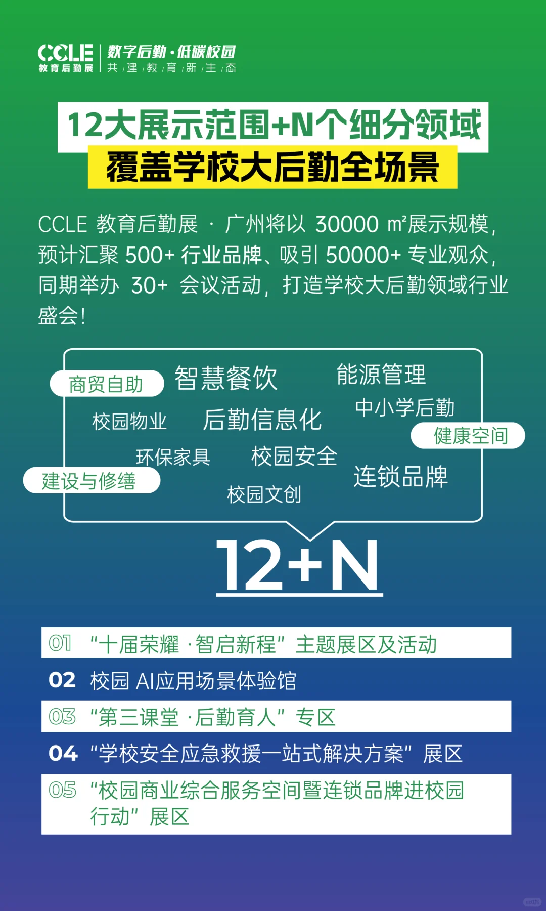 学校大后勤人行业盛会，即将盛大启幕！