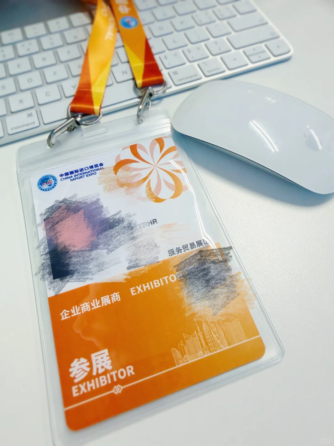 第八届进博会门票到手
