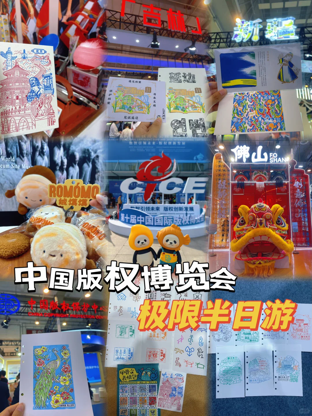 第十届中国国际版权博览会 | 极限半日游